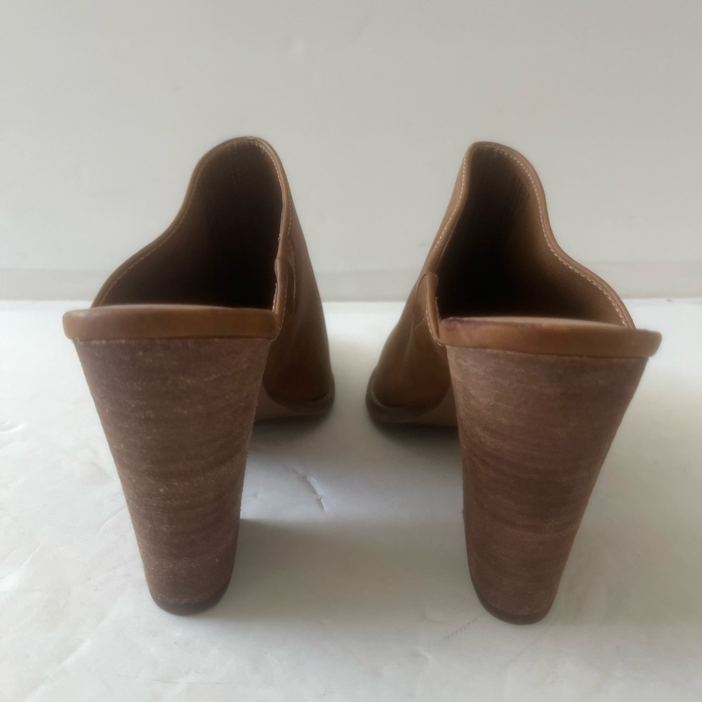 ABOUND Maya Brown Block Heel Pointed Toe Mule Slip On Shoes ize 11 NEW - Picture 7 of 9